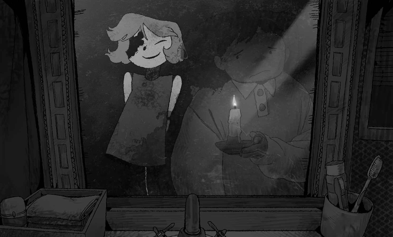 Murder in the Mirror